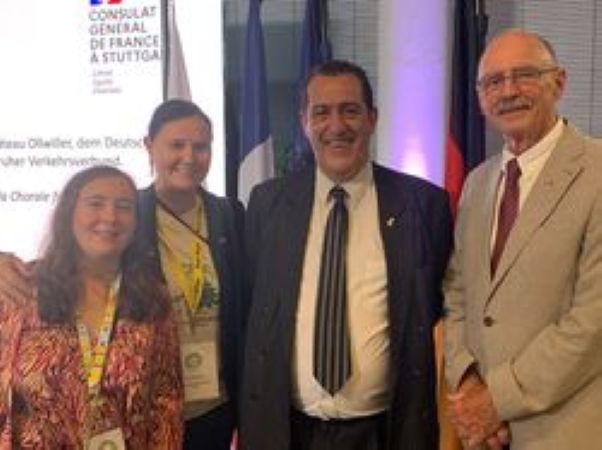 Réception avec le Consul de France